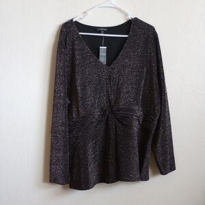 Lane Bryant Sparkly Long Sleeve